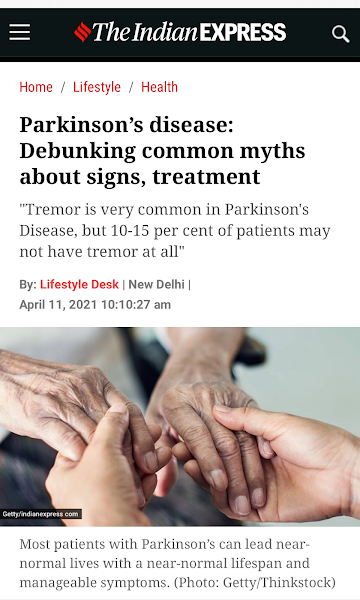 Parkinson’s disease: Debunking common myths about signs and treatments